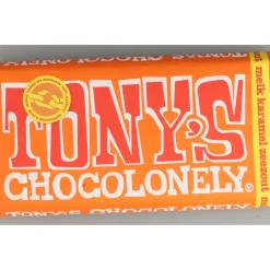Tony's Chocolonely Melk Caramel Zeezout 180 gr