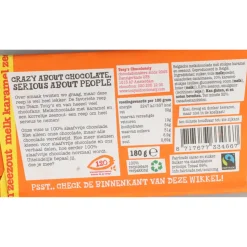 Tony's Chocolonely Melk Caramel Zeezout 180 gr