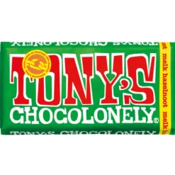 Tony's Chocolonely Melk Hazelnoot 180 gr