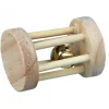 Trixie Speelrol Hout met Bel 5 x 3,5 cm