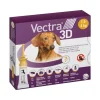 Vectra Anti-vlo & Teek 3D Hond XS 1,5-4 kg 3 stuks