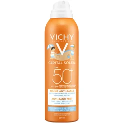 Vichy Capital Soleil Anti-Zand Mist Spray Voor Kinderen SPF 50+ 200 ml