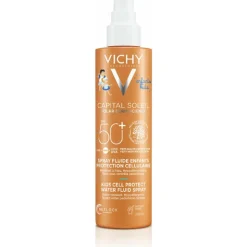 Vichy Capital Soleil Kids Cell Protect Spray SPF 50+ Gezicht en Lichaam 200 ml