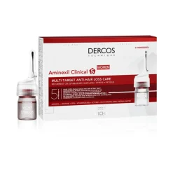 Vichy Dercos Aminexil Clinical 5 Vrouw Anti-Haaruitval Ampullen 21 stuks