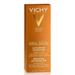 Vichy Ideal Soleil Zelfbruinende Melk gezicht en lichaam 100 ml