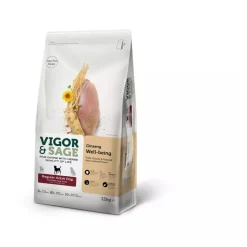 Vigor & Sage Hondenvoer Regular Well-Being Ginseng 12 kg