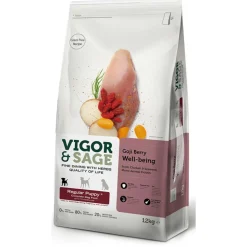 Vigor & Sage Hondenvoer Regular Puppy Well-Being Gojiberry 12 kg