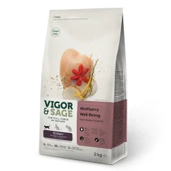 Vigor & Sage Kattenvoer Kitten Well-Being Wolfberry 2 kg