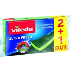 Vileda Schuursponsen Ultra Fresh 3 stuks