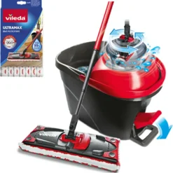 Vileda UltraMax TURBO Pedaalsysteem + Navulling Pakket