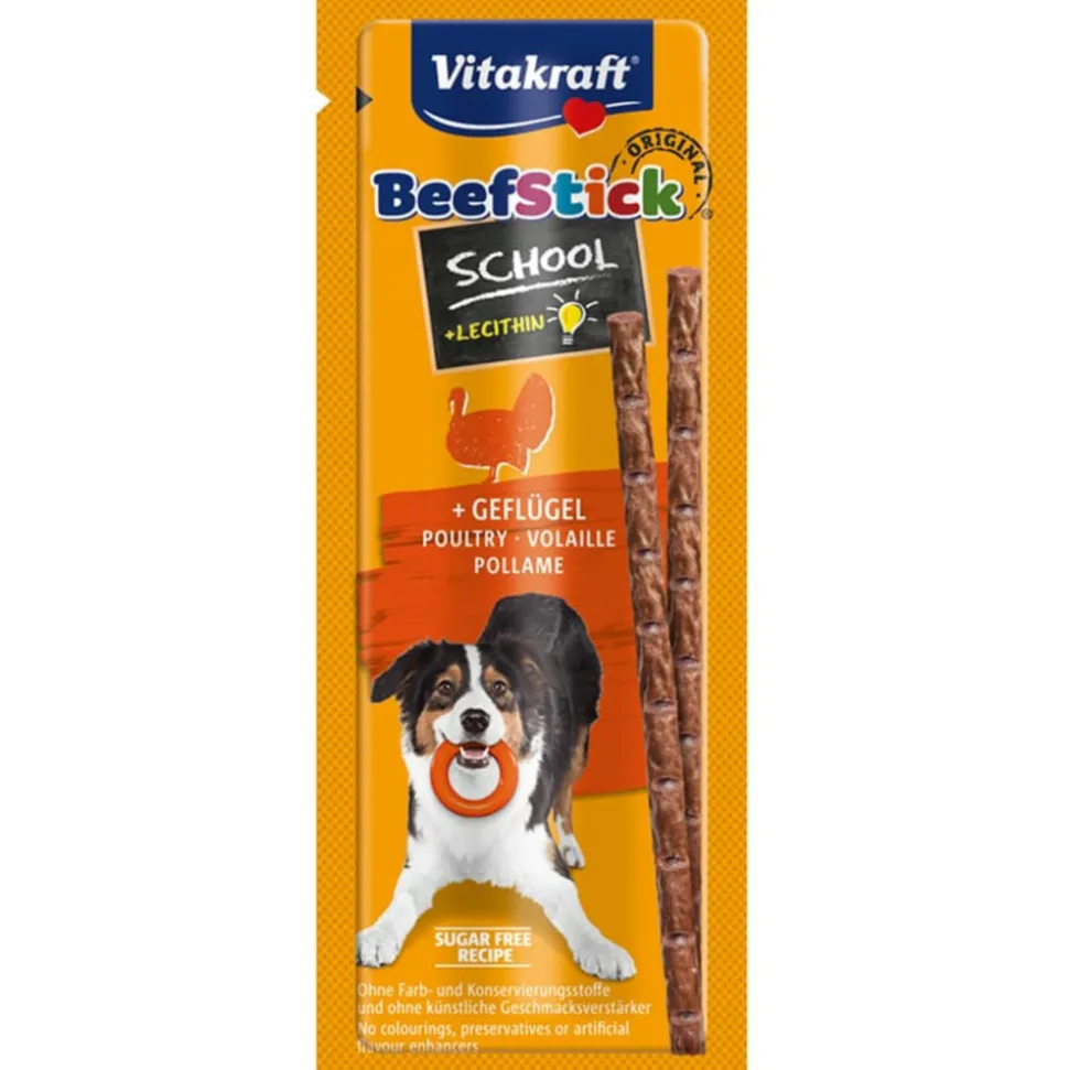Vitakraft Beef Stick School Gevogelte 10 stuks
