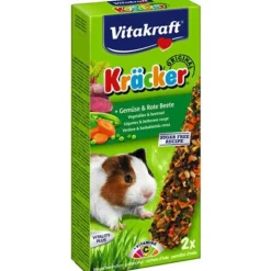 Vitakraft Cavia Kracker 2 in 1 Groente 2 stuks