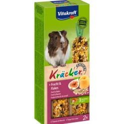 Vitakraft Cavia Kracker Fruit - Flakes 2 stuks