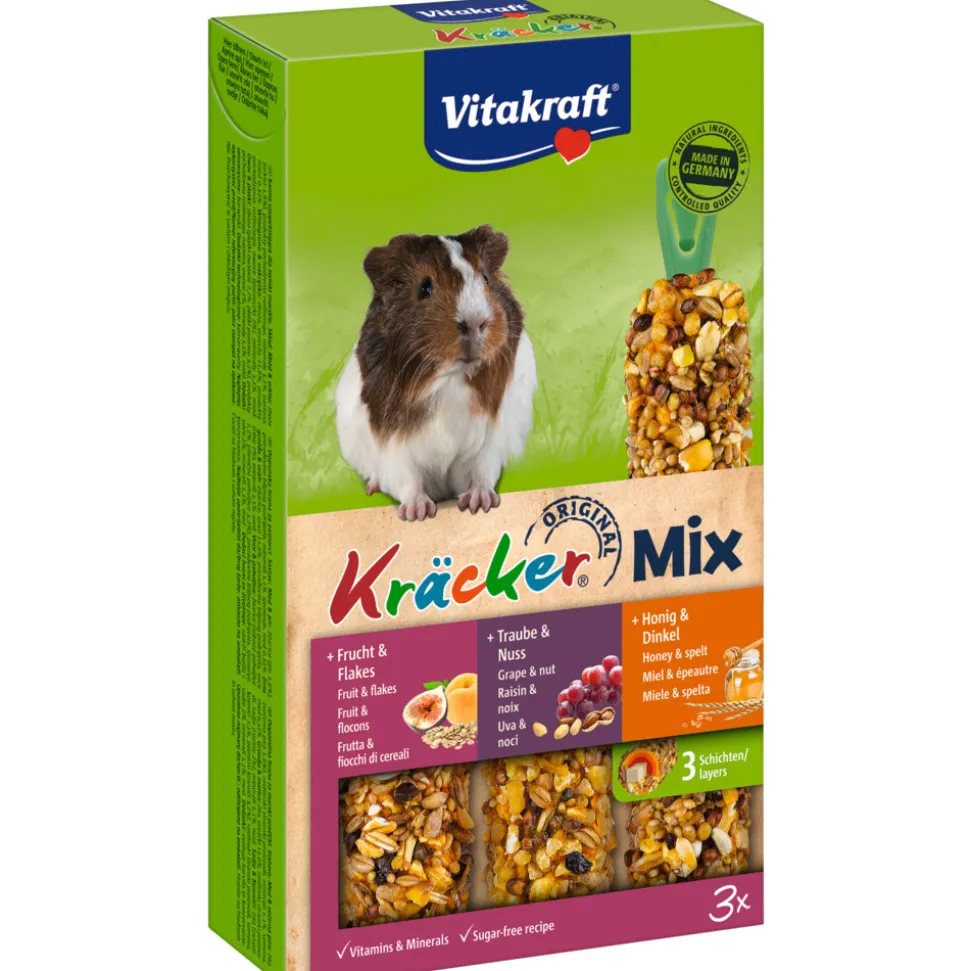 Vitakraft Cavia Kracker Honing - Fruit - Noten 3 stuks