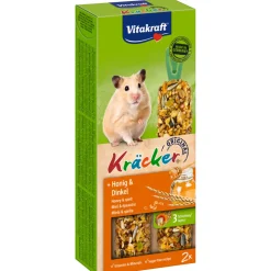 Vitakraft Hamster Kracker Honing - Spelt 2 stuks