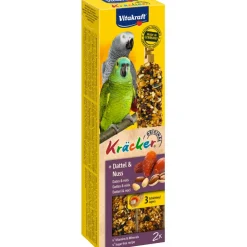 Vitakraft Papegaaien Kracker Dadel - Noot 2 stuks