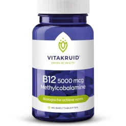 Vitakruid B12 Methylco 5000 Mcg 60 tabletten