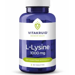 Vitakruid L-Lysine 1000 mg 90 tabletten