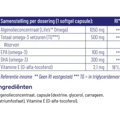 Vitakruid Omega 3 1000 TG Vegan 60 softgels