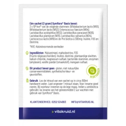 Vitakruid Symflora Basis 60 sachets