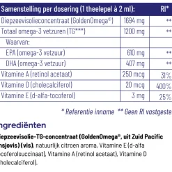 Vitakruid Visolie 1200 TG VIT A D E 125 ML