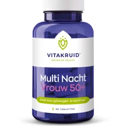 Vitakruid Vrouw 50+ Multi Dag Nacht 2x90 tabletten