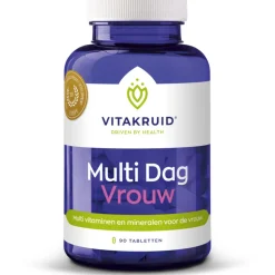 Vitakruid Vrouw Multi Dag Nacht 180 tabletten