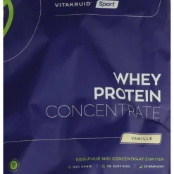 Vitakruid Whey Protein Concentrate Vanille 900 gr