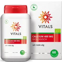 Vitals Calcium 400 mg Biologisch 60 capsules