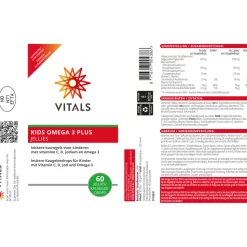 Vitals Kids Omega 3 Plus Jellies 60 stuks