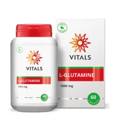 Vitals L-glutamine 1000 mg 60 capsules