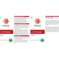 Vitals L-Tryptofaan 60 capsules