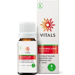 Vitals Microbiol Kind 0-4 Jaar Druppels 8 ml