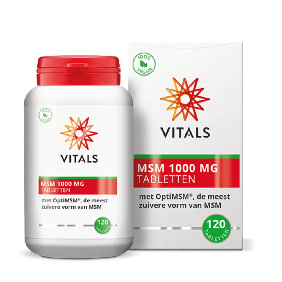 Vitals Msm 1000mg 120 tabletten