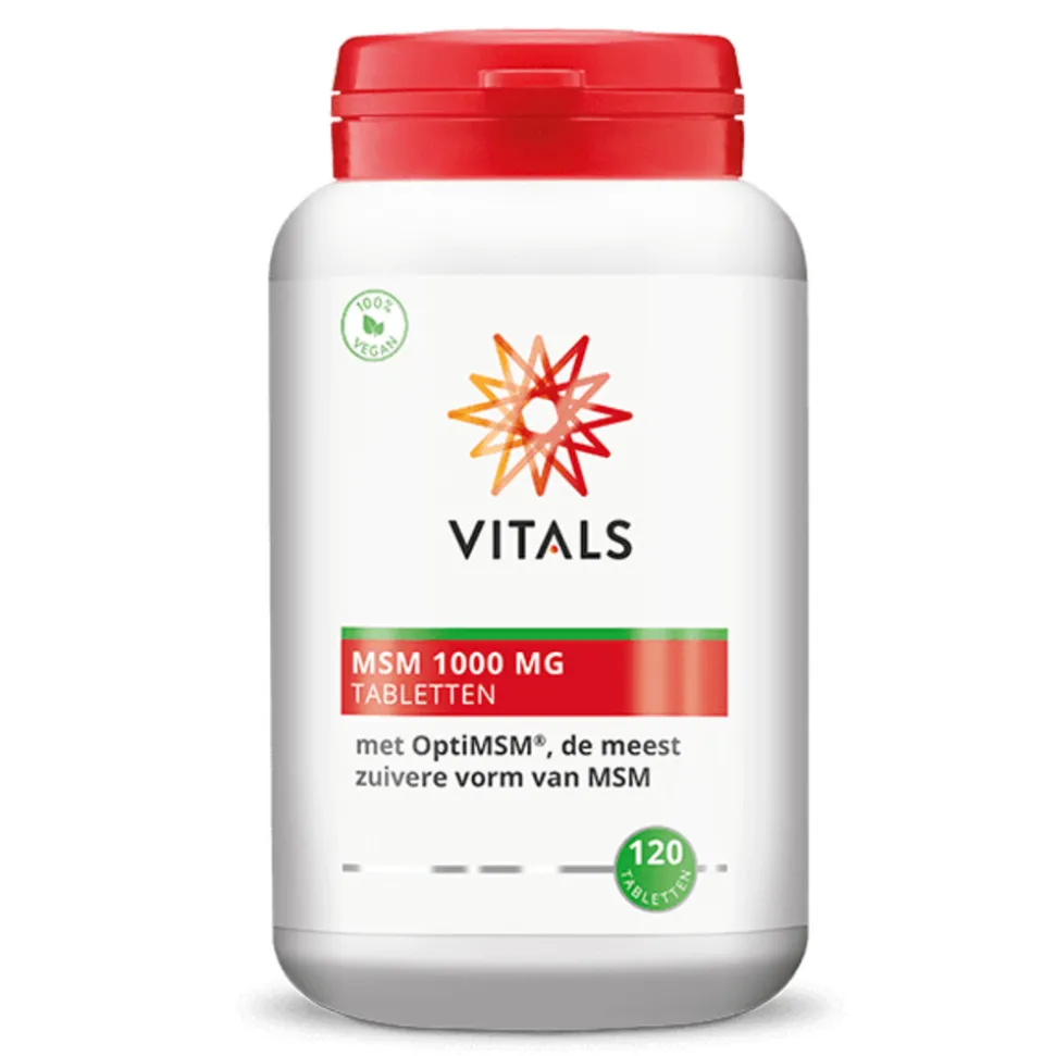 Vitals Msm 1000mg 120 tabletten