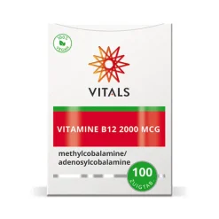 Vitals Vitamine B12 2000mcg 100 zuigtabletten
