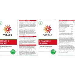 Vitals Vitamine C 1000mg 100 tabletten