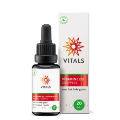 Vitals Vitamine D3 Druppels 20 ml