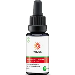 Vitals Vitamine D3 Druppels 20 ml