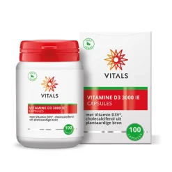 Vitals Vitamine D3 3000IE 100 capsules