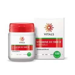 Vitals Vitamine D3 1000IE 100 capsules