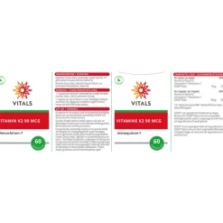 Vitals Vitamine K2 90mcg 60 capsules
