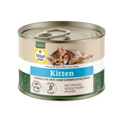 Vitalstyle Kattenvoer Blik Kitten 200 gr