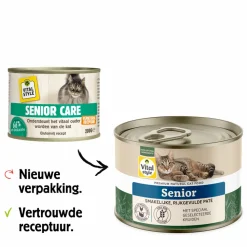 Vitalstyle Kattenvoer Blik Senior 200 gr