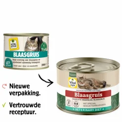 Vitalstyle Kattenvoer Blik Blaasgruis 200 gr