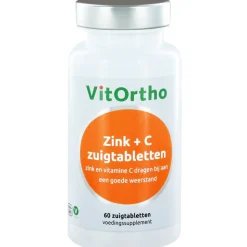 Vitortho Zink & C 60 tabletten