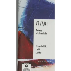 Vivani Chocoladereep Melk 100 gr