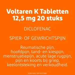 Voltaren K 12,5 mg 10 tabletten