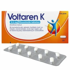 Voltaren K 12,5 mg Diclofenac kalium 20 tabletten