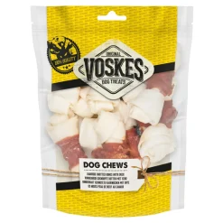 Voskes Geknoopte Botten Runderhuid met Eend 10 stuks